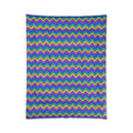 Jewel Chevron Bands Comforter – Peacock Jewel