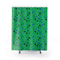 Blot Burst Shower Curtain – Ocean Jewel