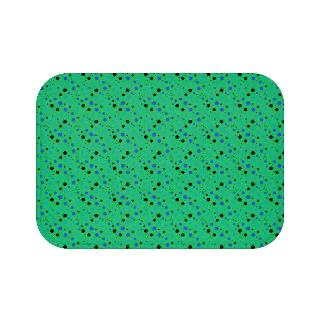 Blot Burst Bath Mat – Ocean Jewel