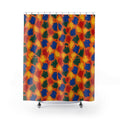 Palette Knife Slabs Shower Curtain – Palette Knife Abstract Pattern
