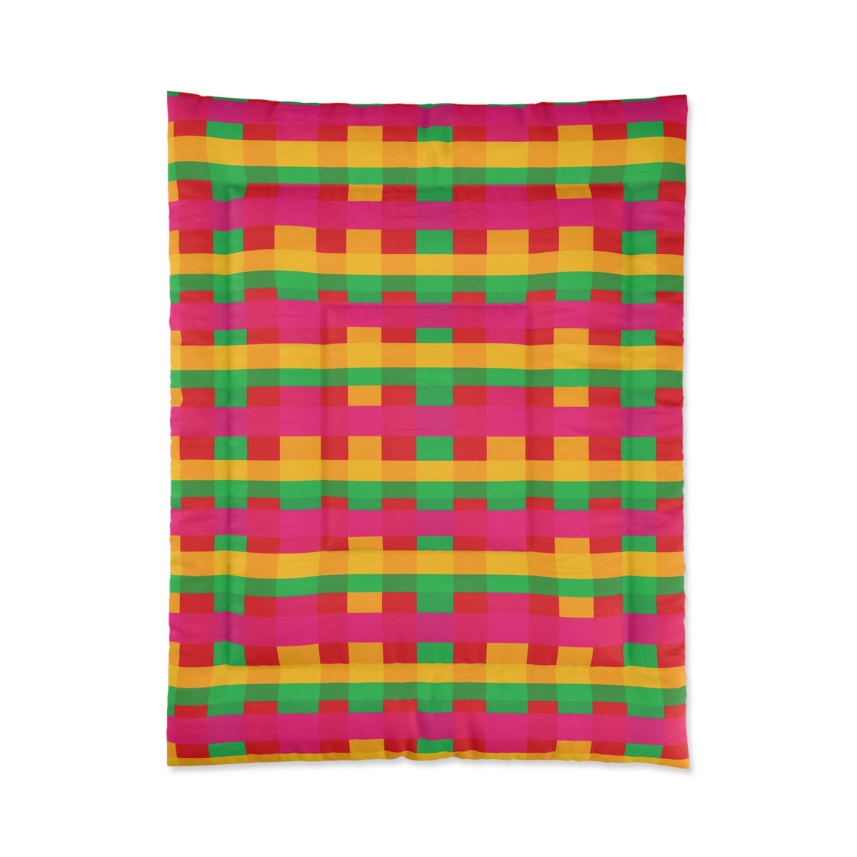 Grand Jewel Plaid Comforter – Ribbon Plaid Pattern
