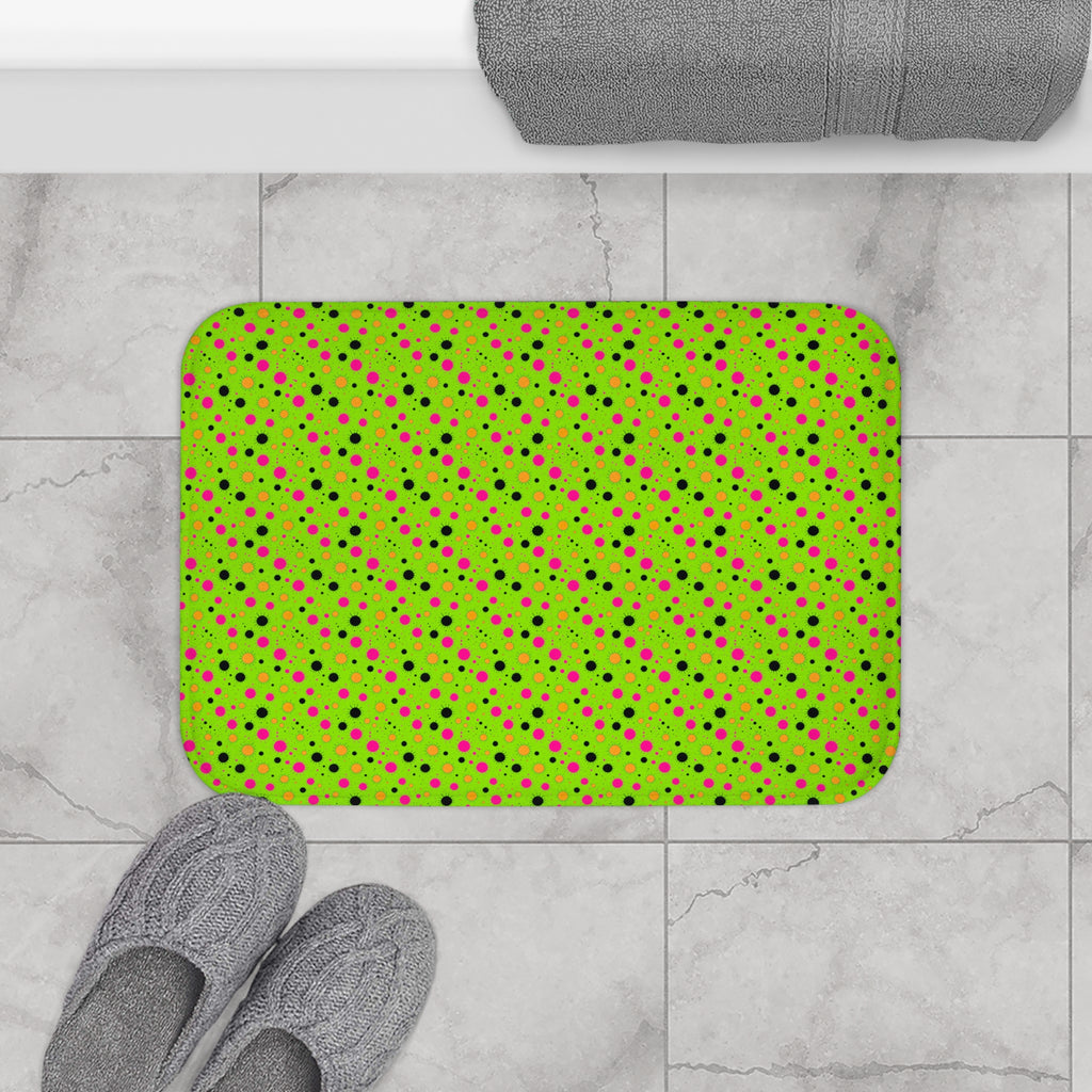 Blot Burst Bath Mat – Tropical Punch