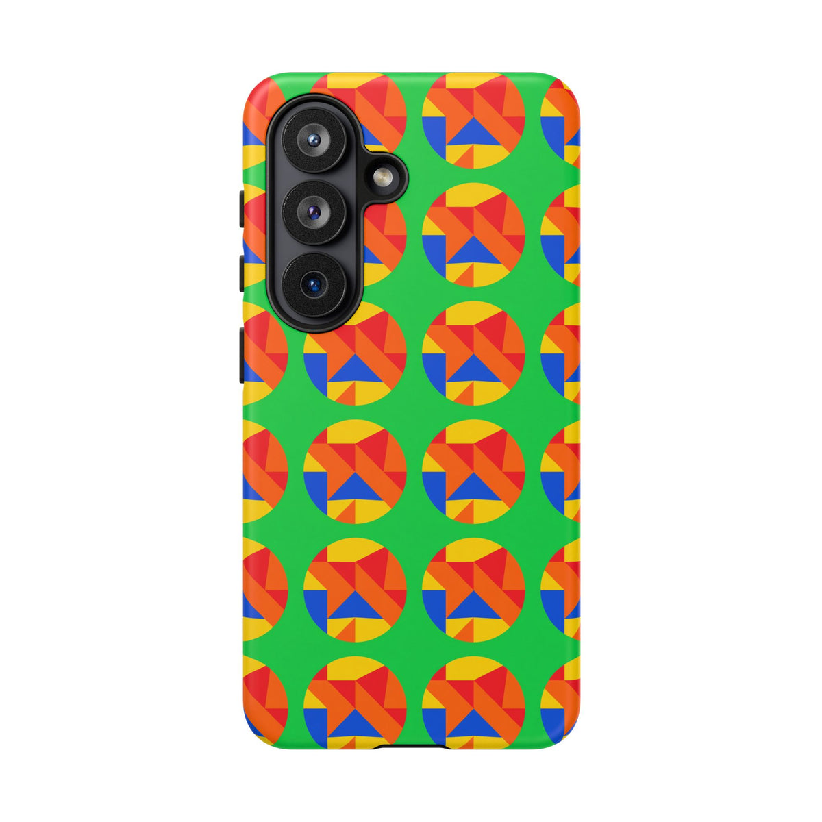 Broken Circle Planes Tough Phone Case – Cubist Abstract Pattern