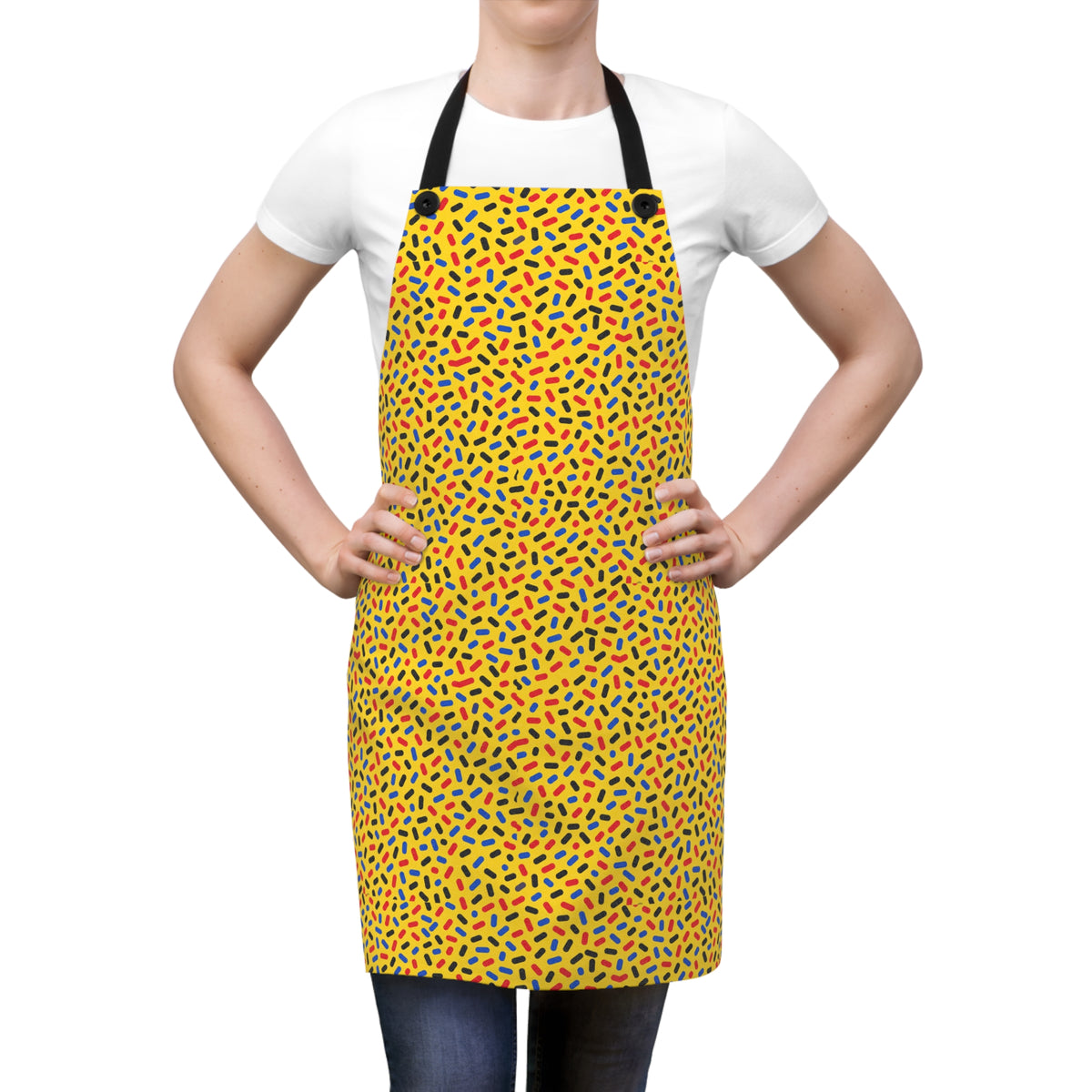 Sprinkle Pop Apron – Pop Abstract Pattern