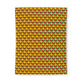 Giant Faceted Cubes II Cotton Duvet Cover – Isometric Op-Art Pattern