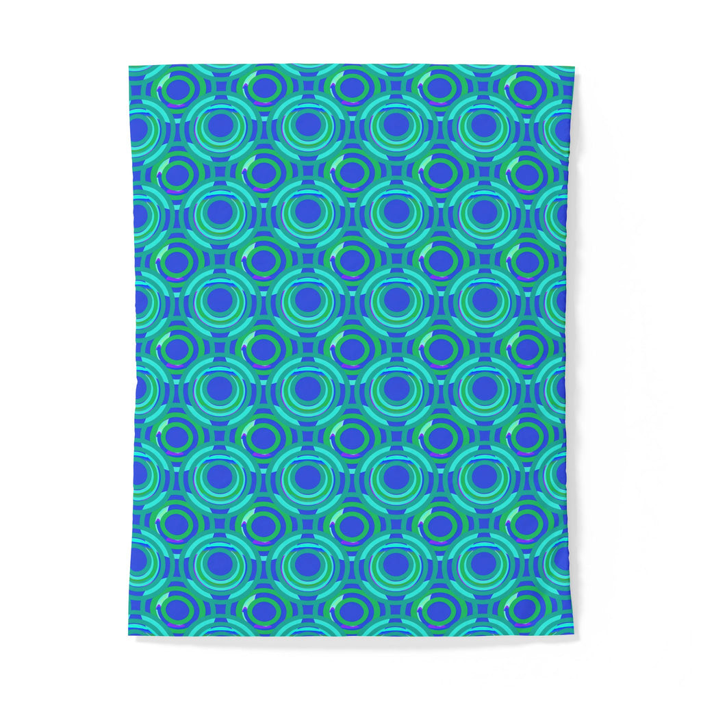 Interlocking Ring Ripples Cotton Duvet Cover – Ocean Jewel