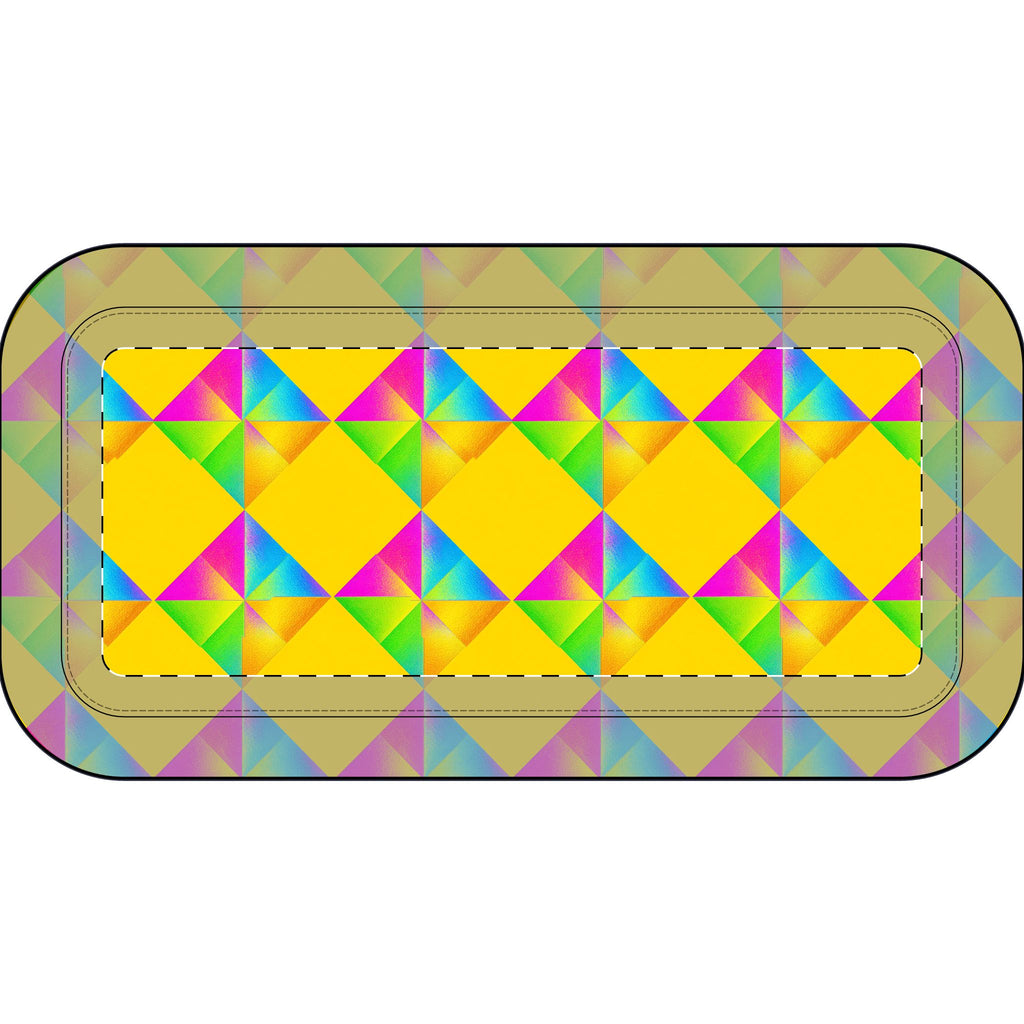 Iridescent Kite Quartet Pencil Case – Iridescent Geometric Pattern