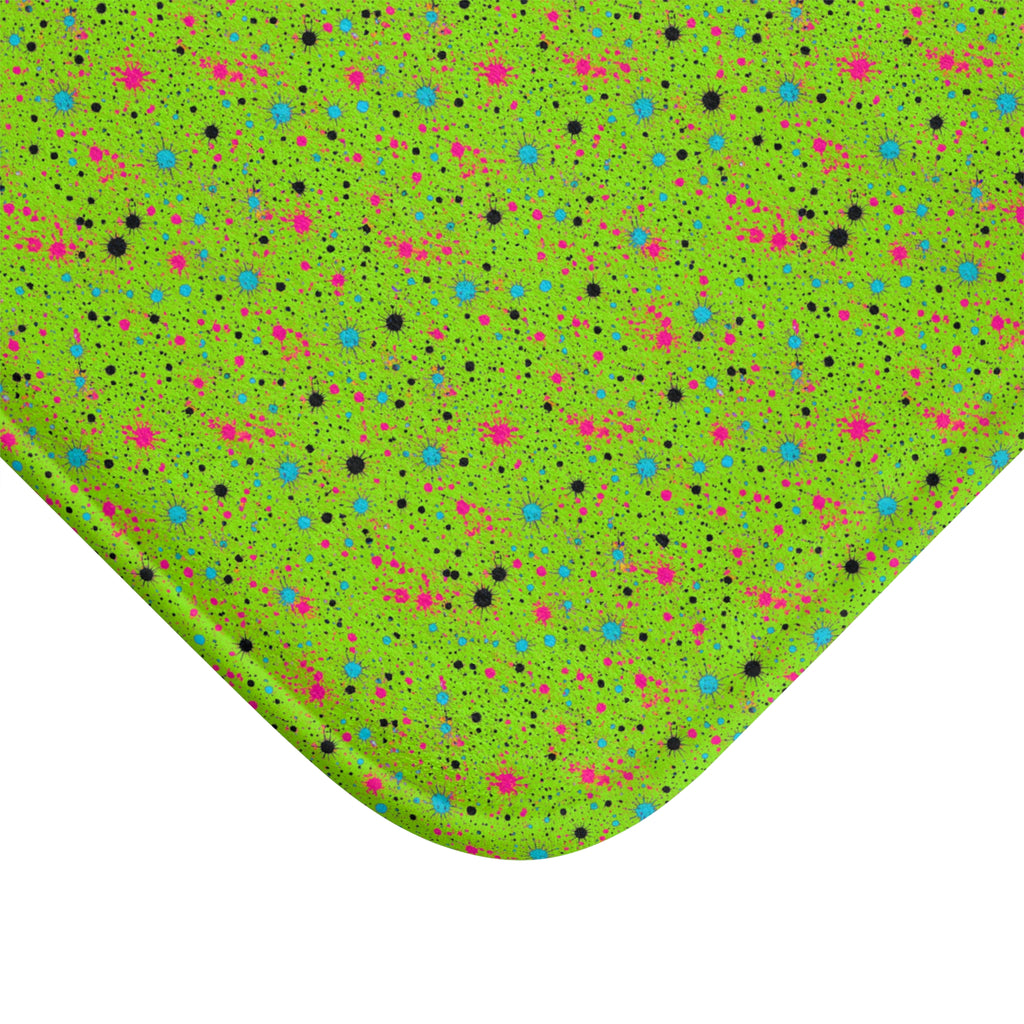 Pink Spray Field Bath Mat – Tropical Punch