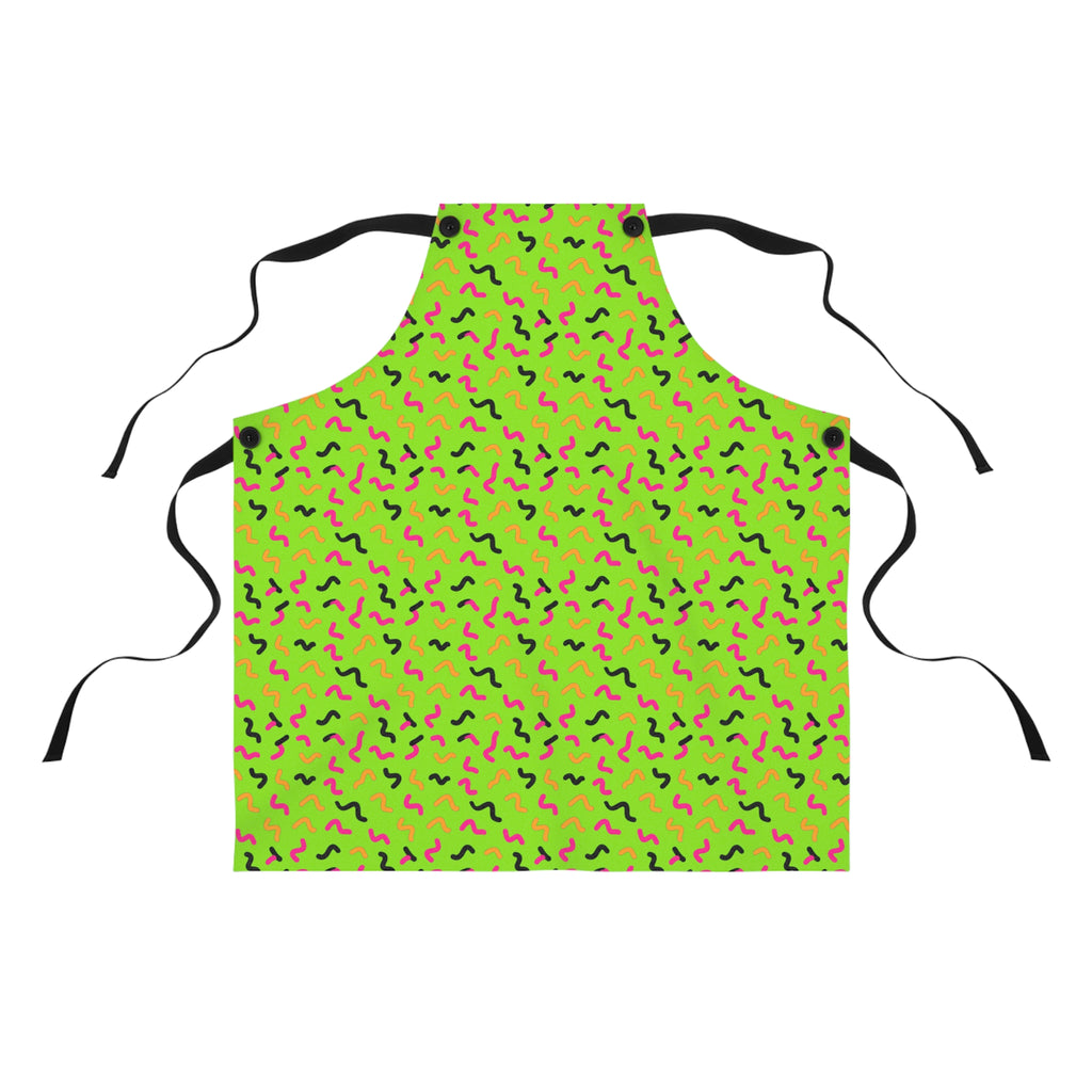 Squiggle Strokes Apron – Tropical Punch
