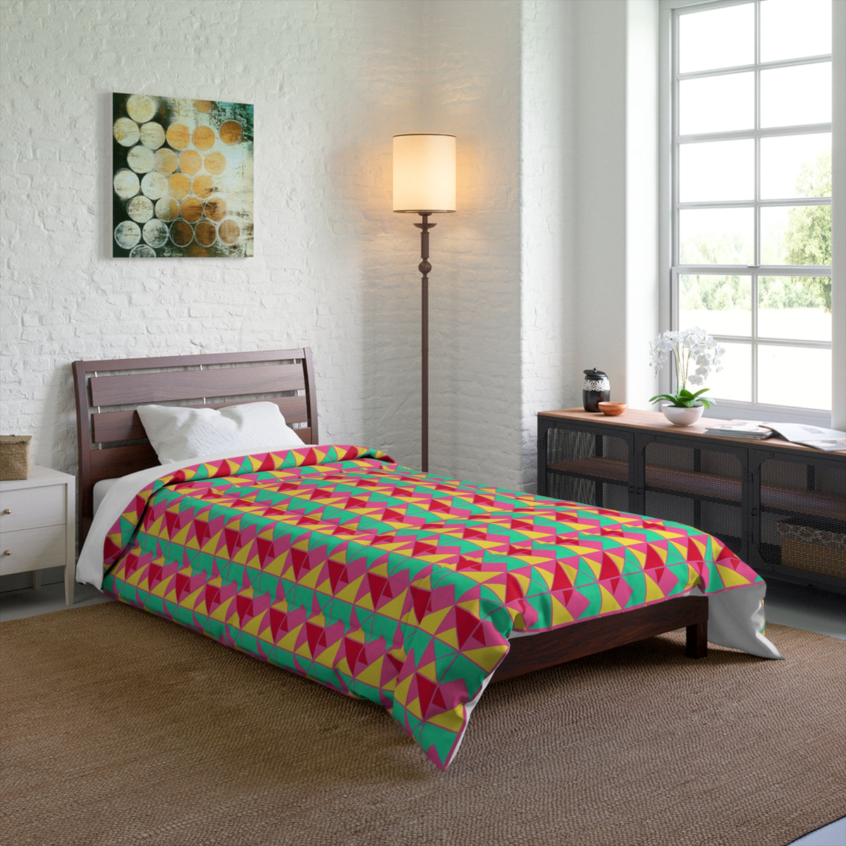 Jewel Block Quilt Comforter – Candy Christmas