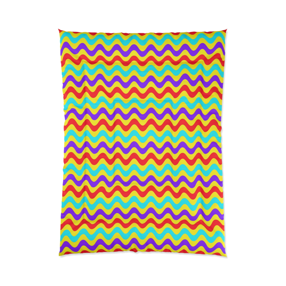 Big Ripple Chevrons Comforter – Op-Art Chevron Pattern