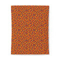 Stippled Dabs Cotton Duvet Cover – Expressionist Brushstroke Abstract Pattern