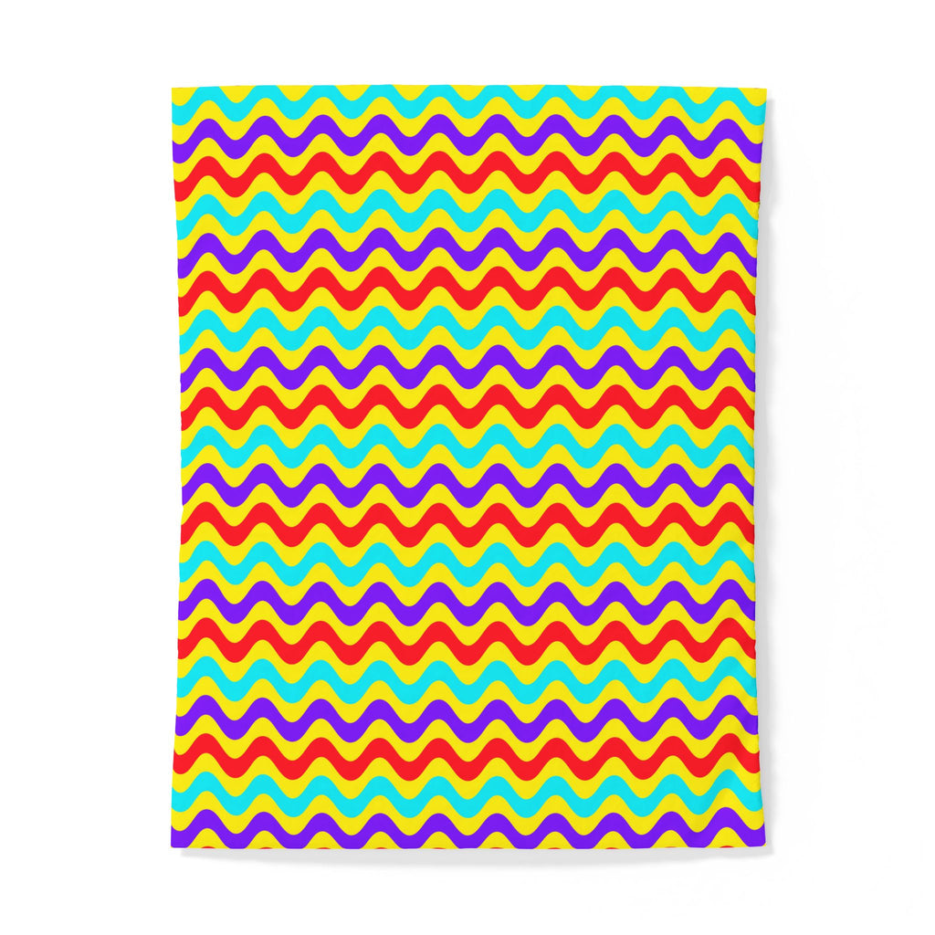 Big Ripple Chevrons Cotton Duvet Cover – Op-Art Chevron Pattern