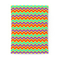 Big Ripple Chevrons Cotton Duvet Cover – Op-Art Chevron Pattern