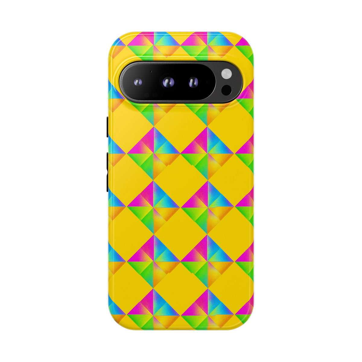 Iridescent Kite Quartet Tough Phone Case – Iridescent Geometric Pattern