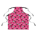 Bubble Outlines Apron – Candy Pop on Raspberry