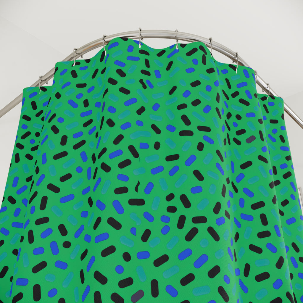 Sprinkle Pop Shower Curtain – Ocean Jewel