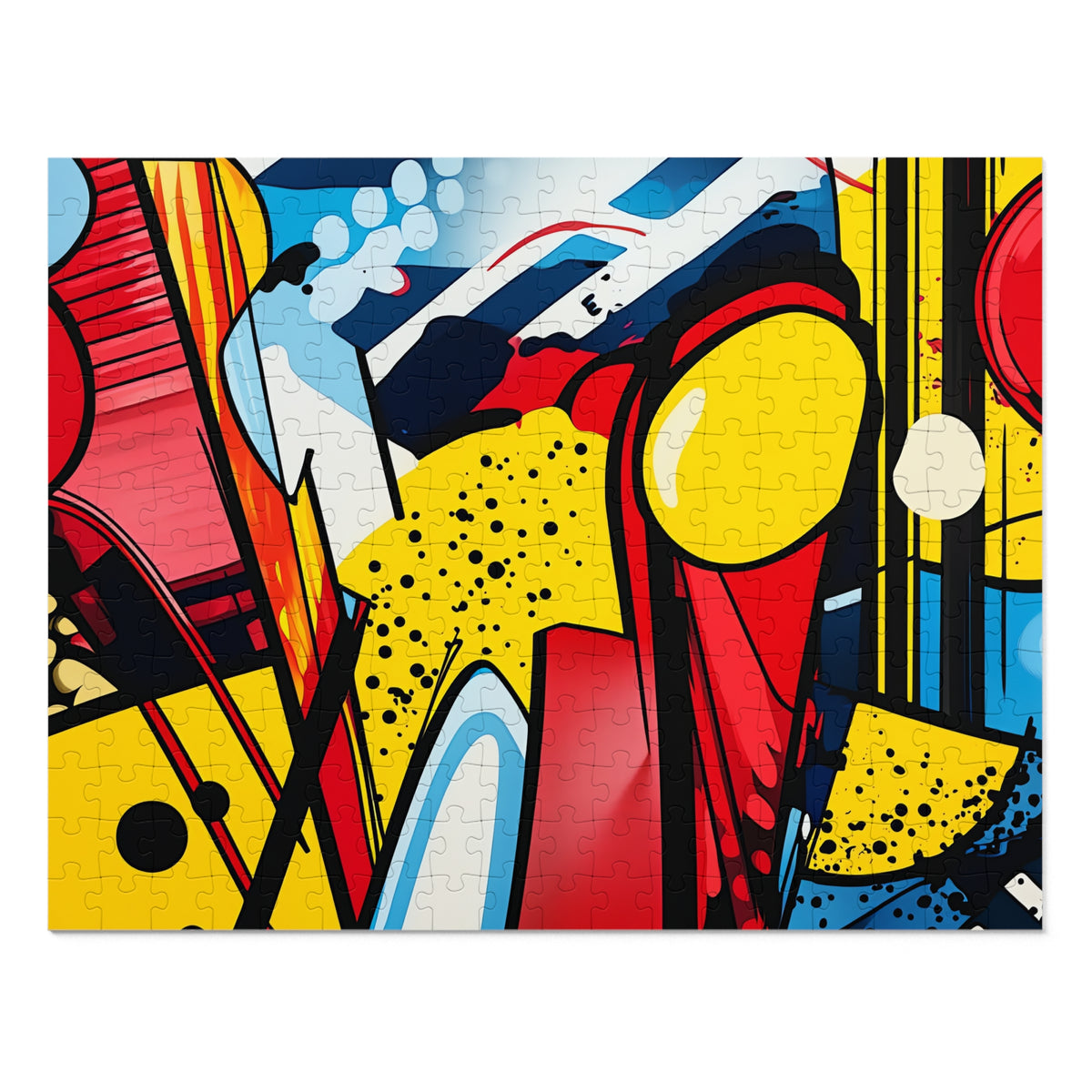 Pop Art Blast Jigsaw Puzzle with Tin – Pop Art Abstract