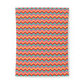 Jewel Chevron Bands Cotton Duvet Cover – Candy Christmas