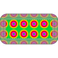 Giant Op-Art Jewel Rings Pencil Case – Op-Art Concentric Circles Pattern