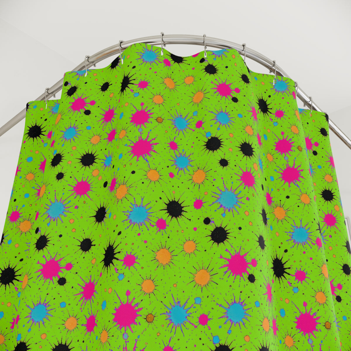Splat Storm Shower Curtain – Tropical Punch