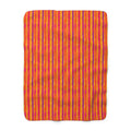 Bleed Stripe Ombre Sherpa Fleece Blanket – Ombre Wash Pattern