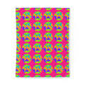 Broken Circle Planes Cotton Duvet Cover – Tropical Punch