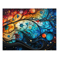 Cosmic Swirl Garden Jigsaw Puzzle with Tin – Cosmic Swirl Art