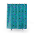 Spray Field Shower Curtain – Peacock Jewel