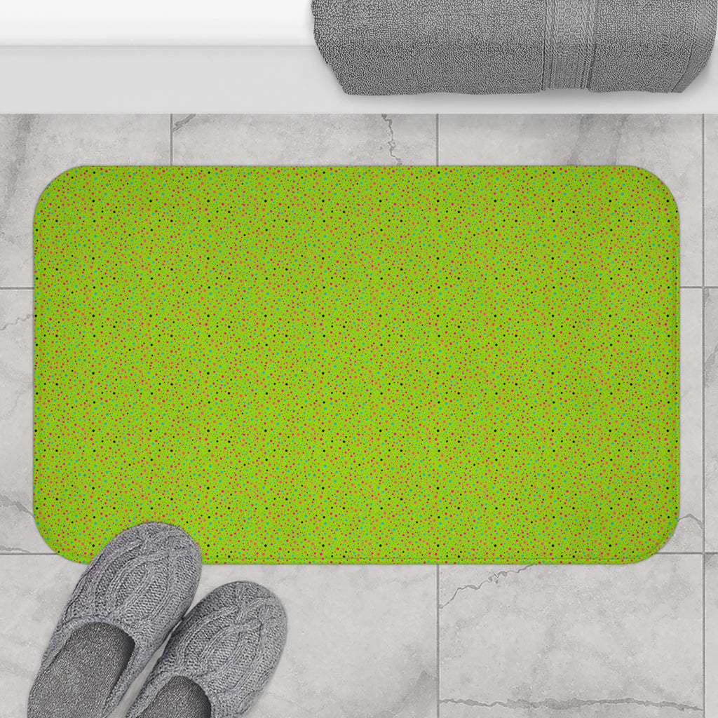 Confetti Spatter Bath Mat – Tropical Punch