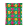 Giant Candy Glass Discs Comforter – Glossy Candy Glass Pattern