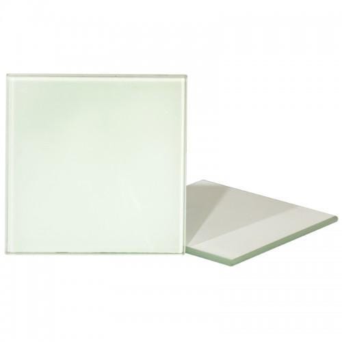 120 Blank Premium Sublimation  Square Glass Coasters-- Photo sample shows printed,