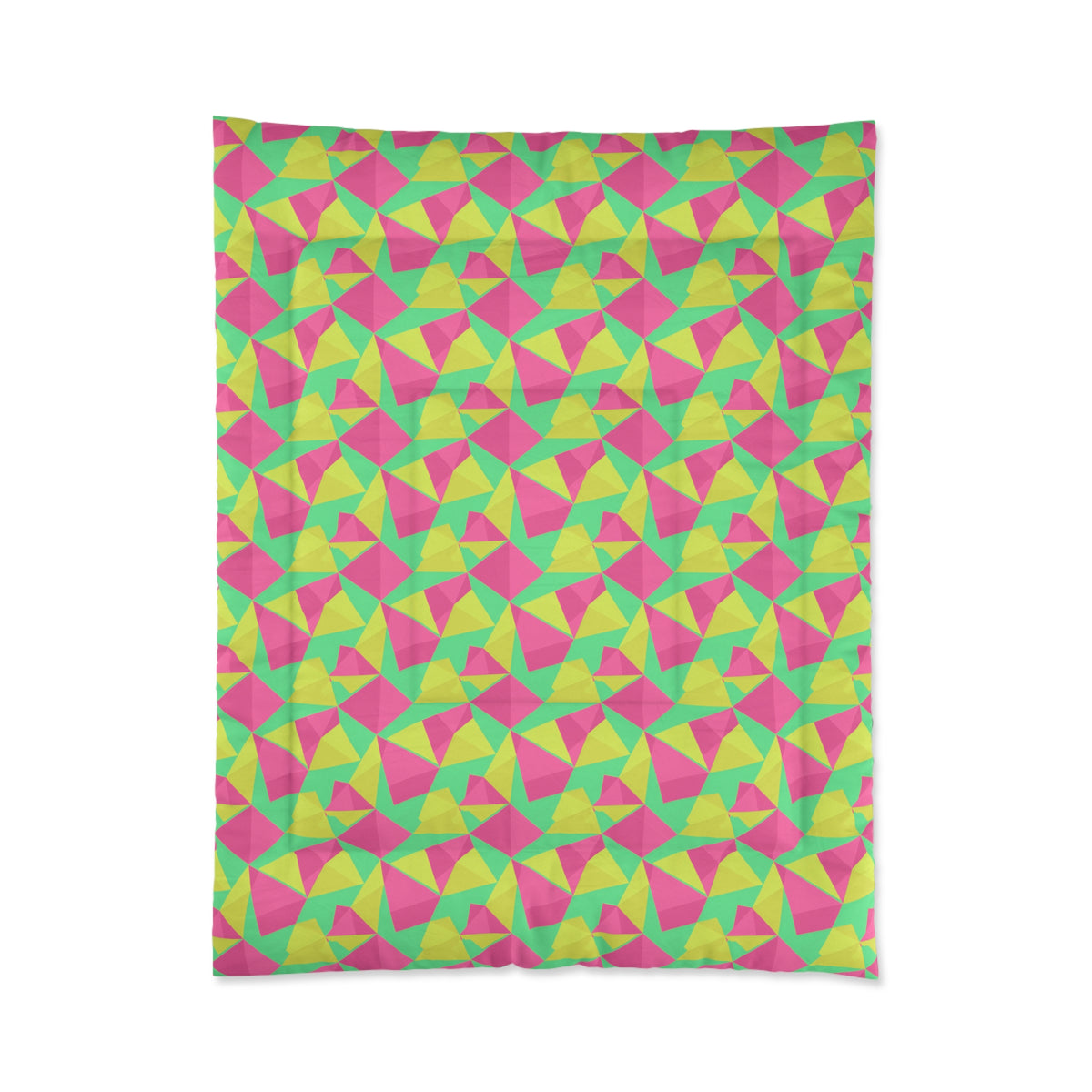 Faceted Gold Panels Comforter – Candy Christmas