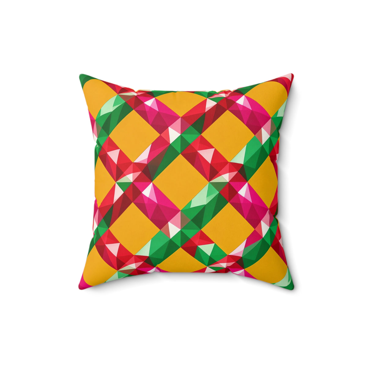 Big Jewel Prism Weave II Faux Suede Cushion – Prism Weave Pattern