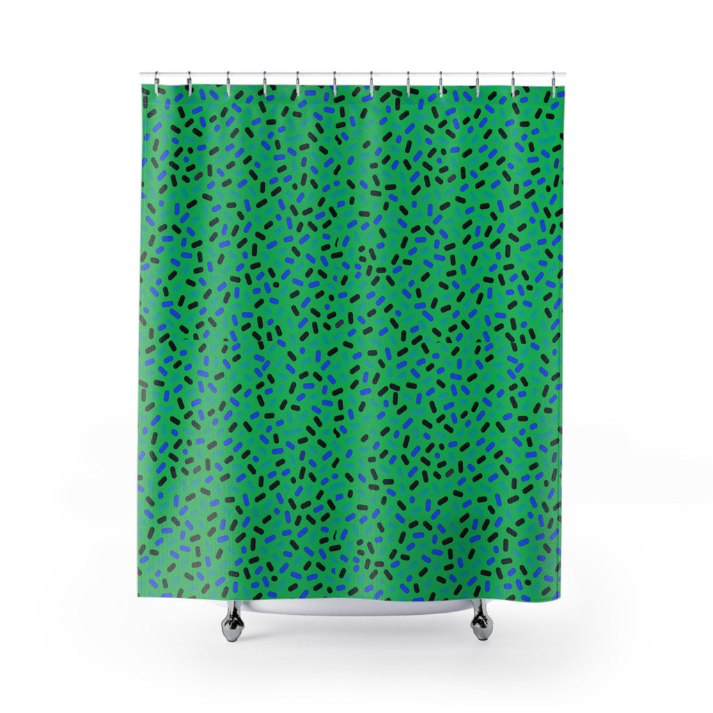 Sprinkle Pop Shower Curtain – Ocean Jewel