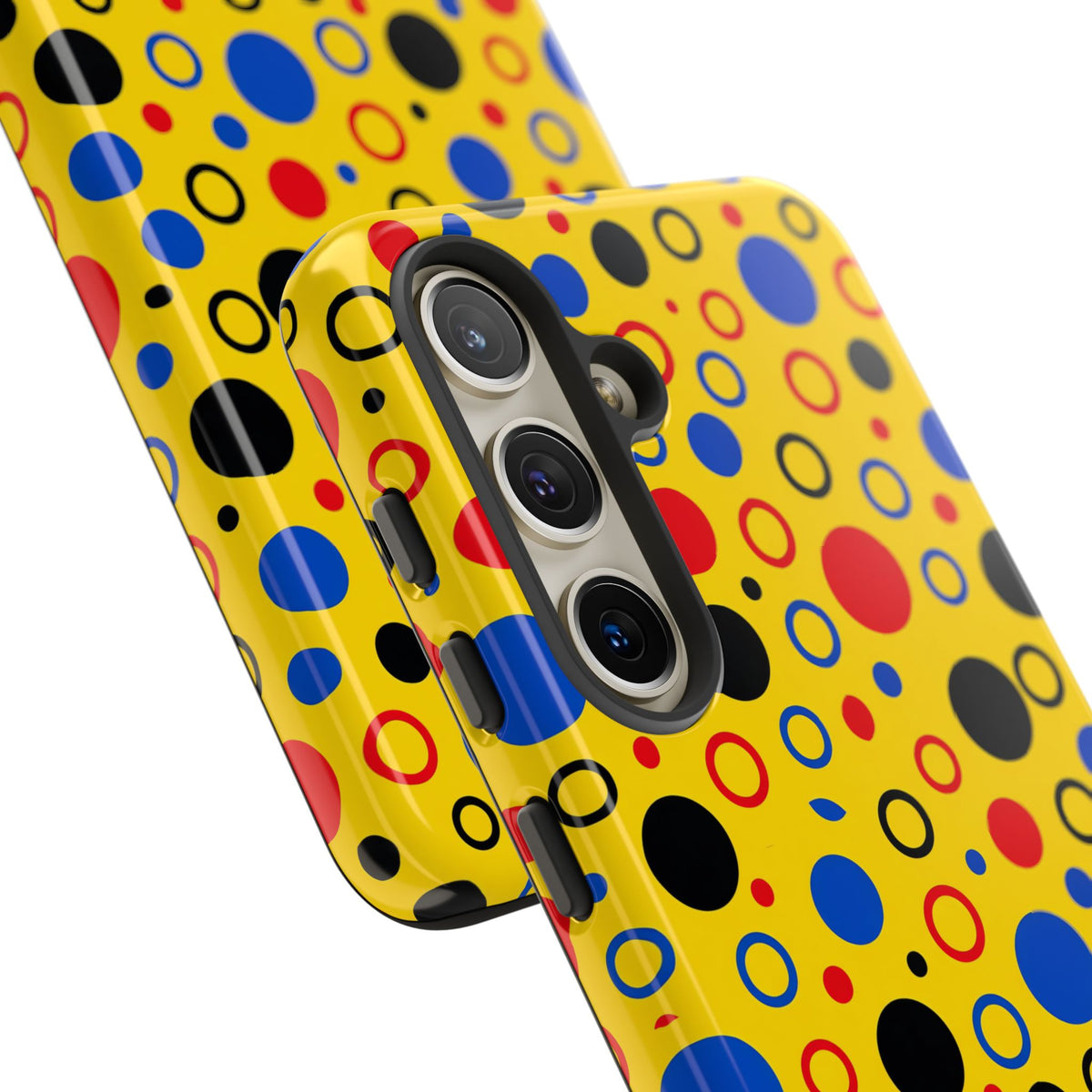 Bubble Outlines Tough Phone Case – Pop Abstract Pattern