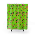 Squiggle Strokes Shower Curtain – Tropical Punch