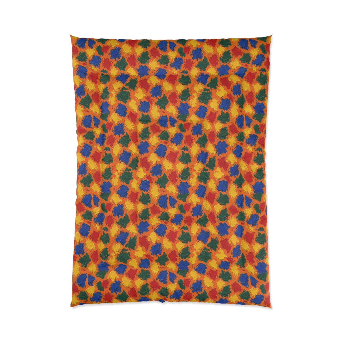 Palette Knife Slabs Comforter – Palette Knife Abstract Pattern