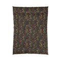 Jewel Metal Swirl Comforter – Iridescent Fluid Pattern