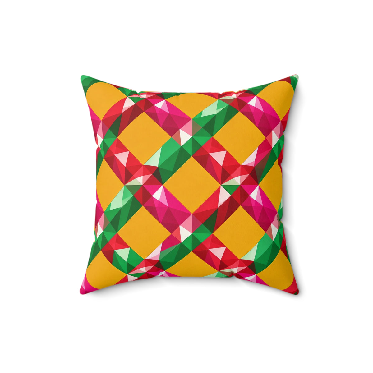Big Jewel Prism Weave II Faux Suede Cushion – Prism Weave Pattern