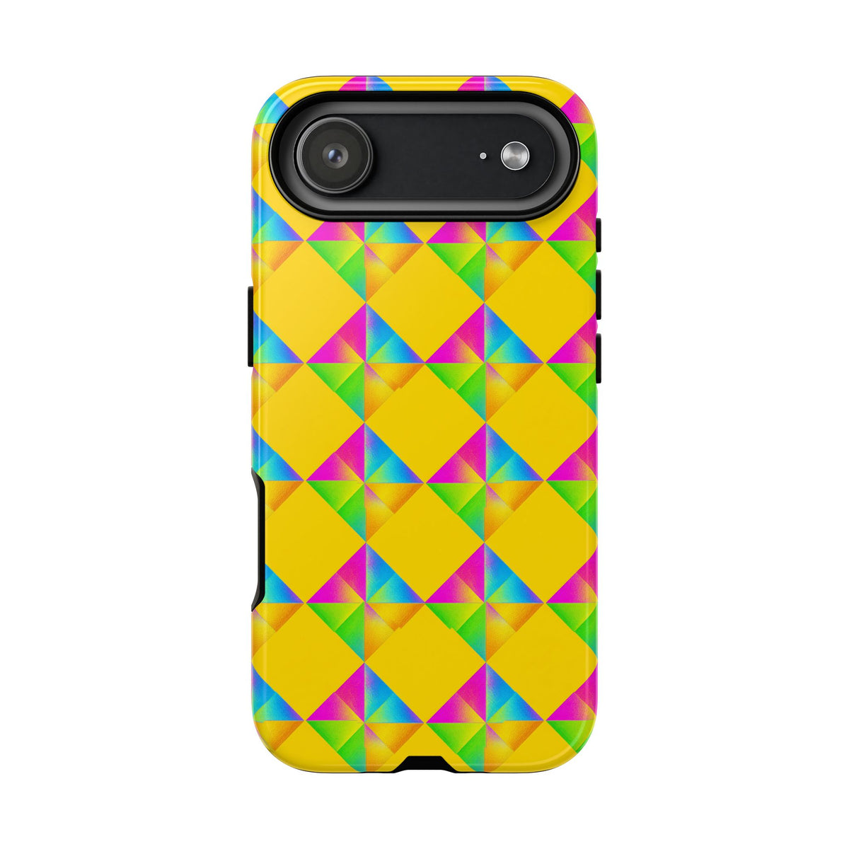 Iridescent Kite Quartet Tough Phone Case – Iridescent Geometric Pattern