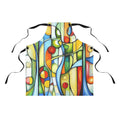 Stained Glass Rhythm Apron – Stained-Glass Style Art