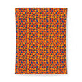 Impasto Swipe Field Cotton Duvet Cover – Expressionist Brushstroke Abstract Pattern