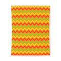 Big Ripple Chevrons Cotton Duvet Cover – Hot Citrus