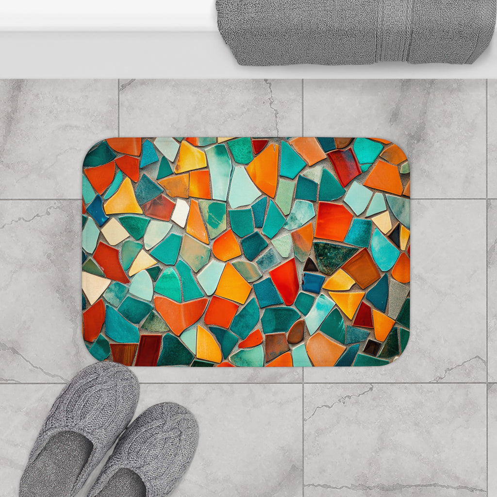 Mosaic Tile Glow Bath Mat – Mosaic Art