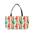 Cut-Out Blobs Weekender Tote Bag – Mid-Century Cut-Out Pattern