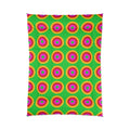 Giant Op-Art Jewel Rings Comforter – Op-Art Concentric Circles Pattern