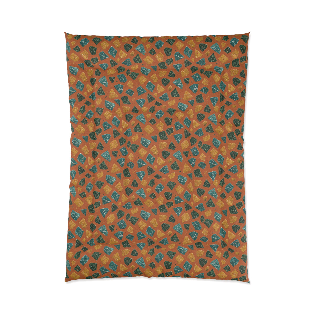Marble Fragment Toss Comforter – Terrazzo Pattern