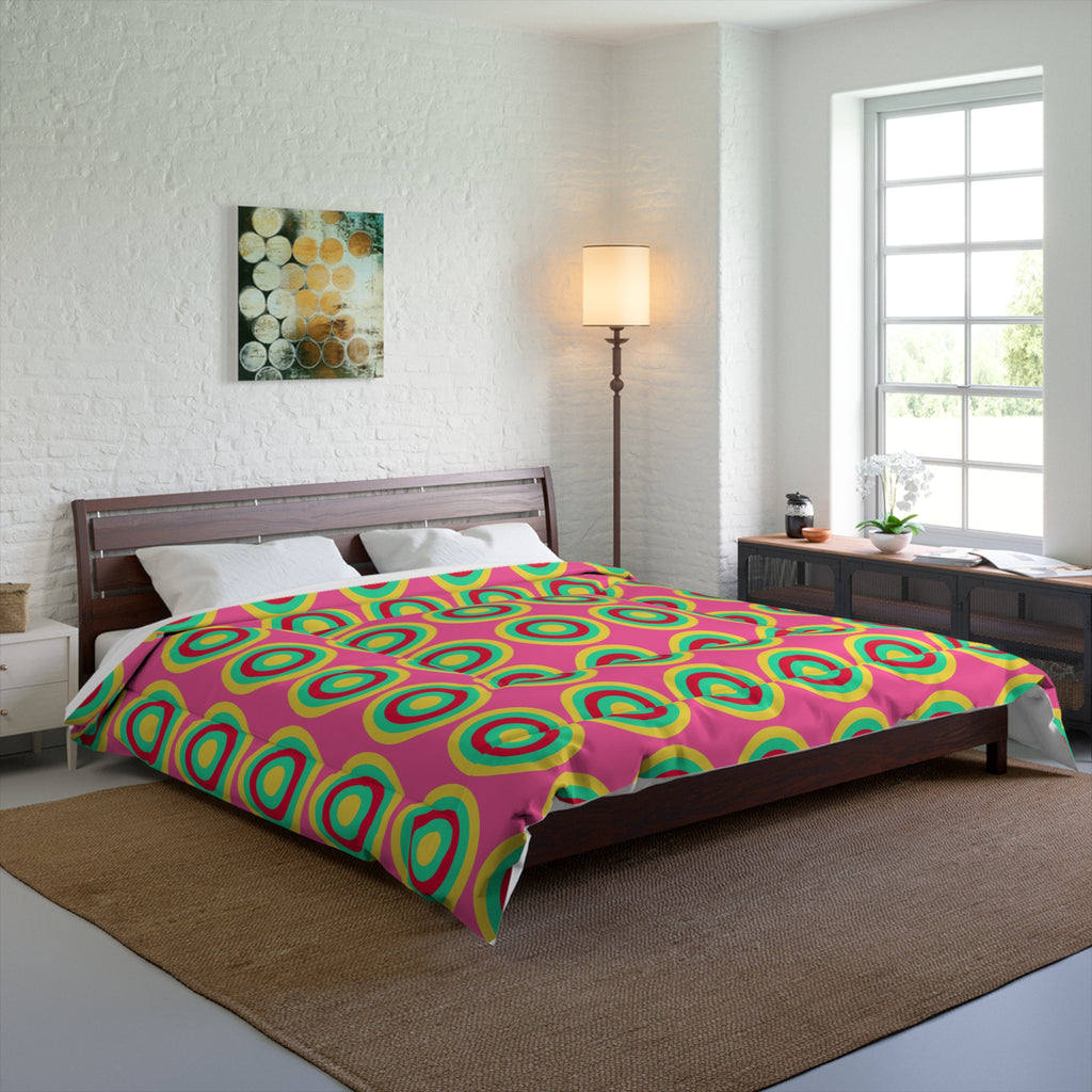 Mega Ring Grid Comforter – Candy Christmas