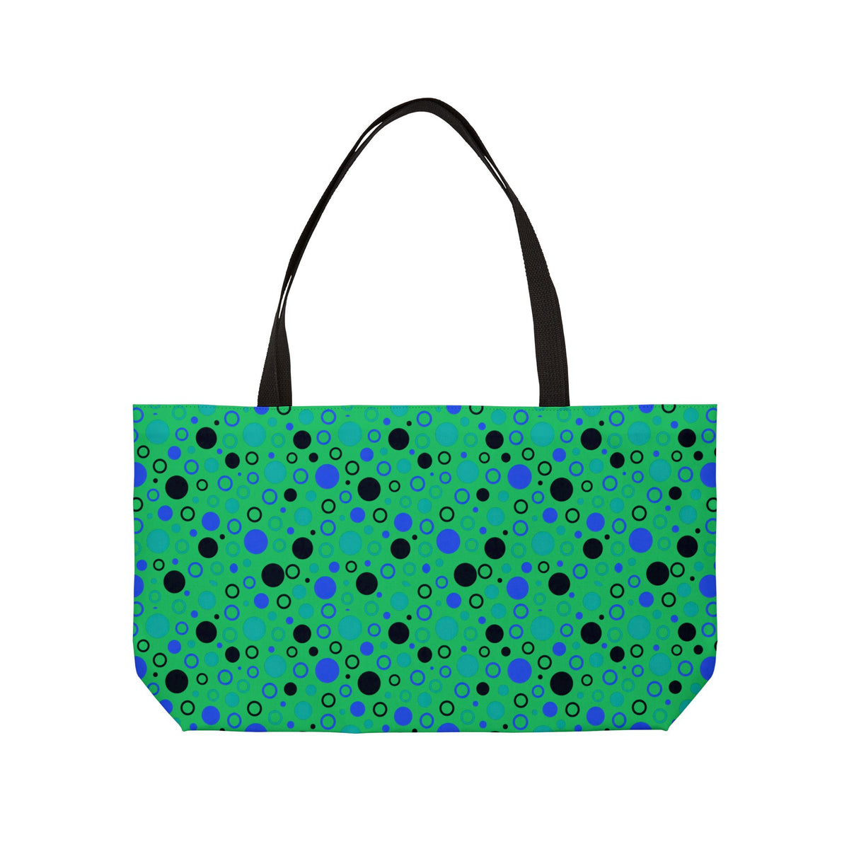 Bubble Outlines Weekender Tote Bag – Ocean Jewel